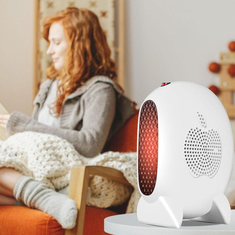 Space Heater Portable USB Heater Mini Desk Fan Heater Personal