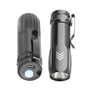 Strong LED Flashlight Aluminum Alloy Mini Portable Pen Clip Light Pocket Torch
