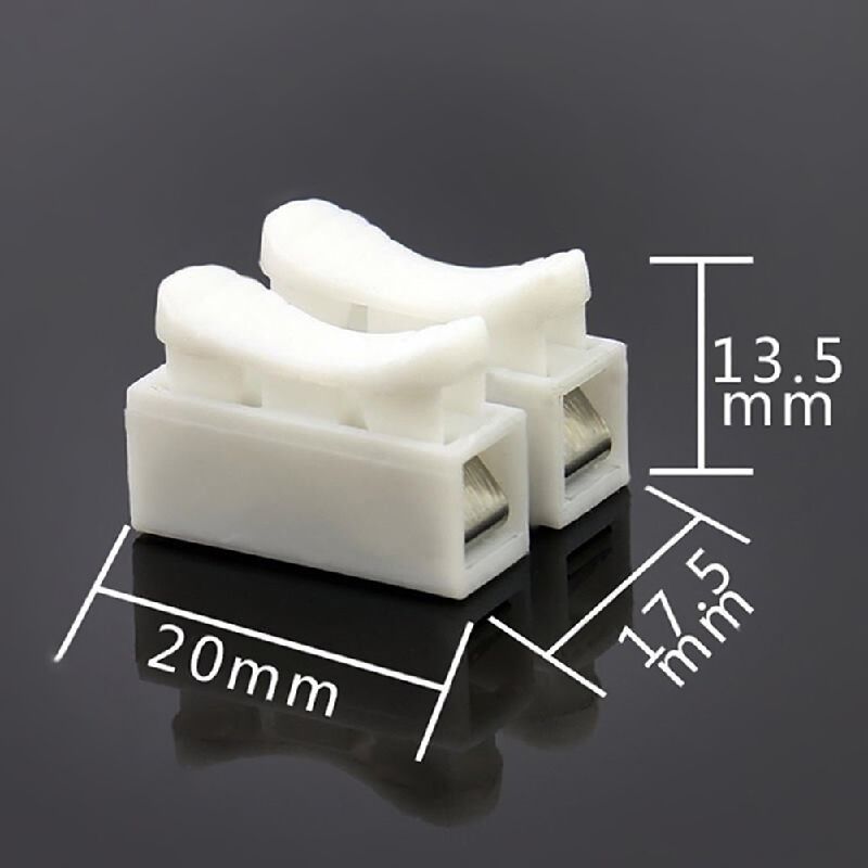 30pc/set Spring Connector Wire Quick Cable Clamp Terminal Block (20*17.5*1 hot.
