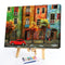 Colored Streets Frameless Picture Oil Paint By Numbers Hand Painted Picture