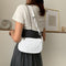 Women Casual Handbag Simple Nylon Daily Female Totes Shoulder Bags (White)