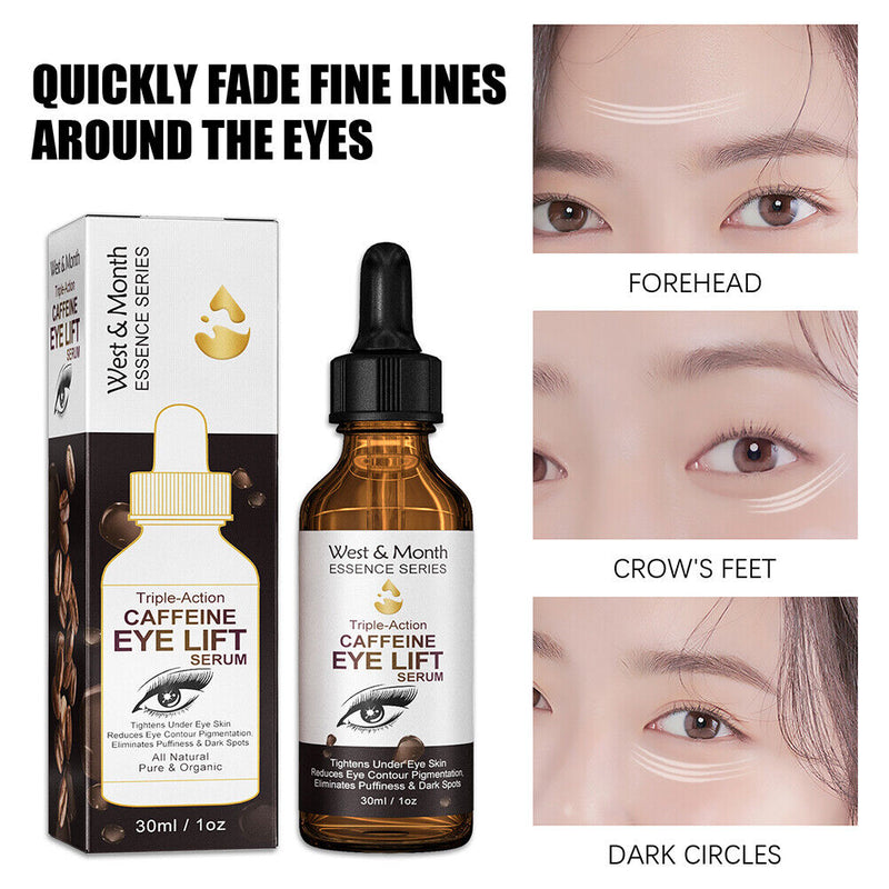 Skin Care Eye Serum Vitamin C Reduce Puffiness Dark Circles Fine Lines Skin Care