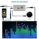 SP107E Bluetooth Muti-Color LED Music Controller Smart Electronic G2R9 X6V5