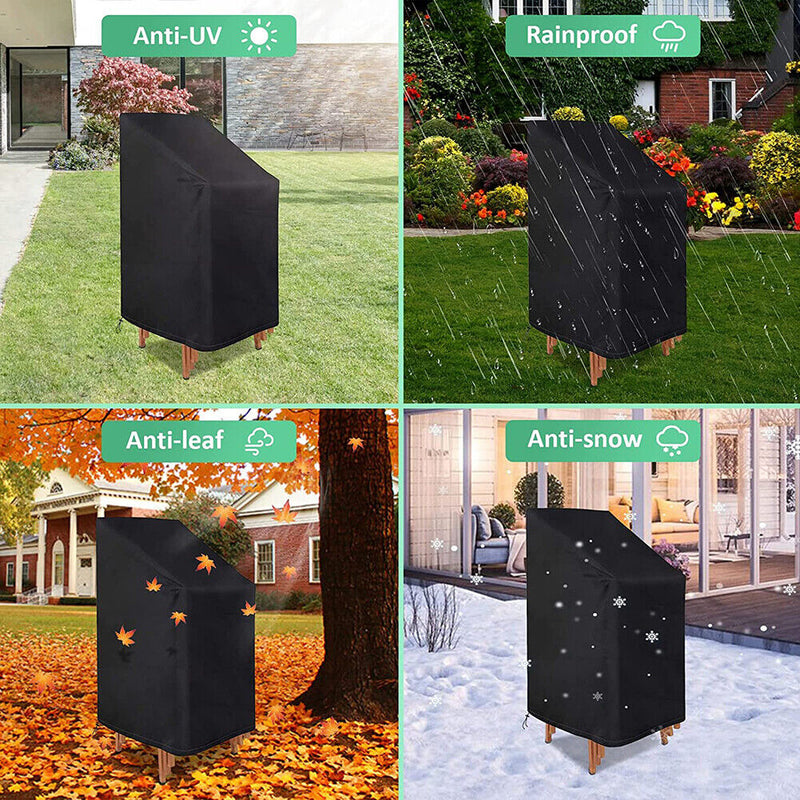Multifunctional Chair Protector with Adjustable Buckle Waterproof for Yard Patio