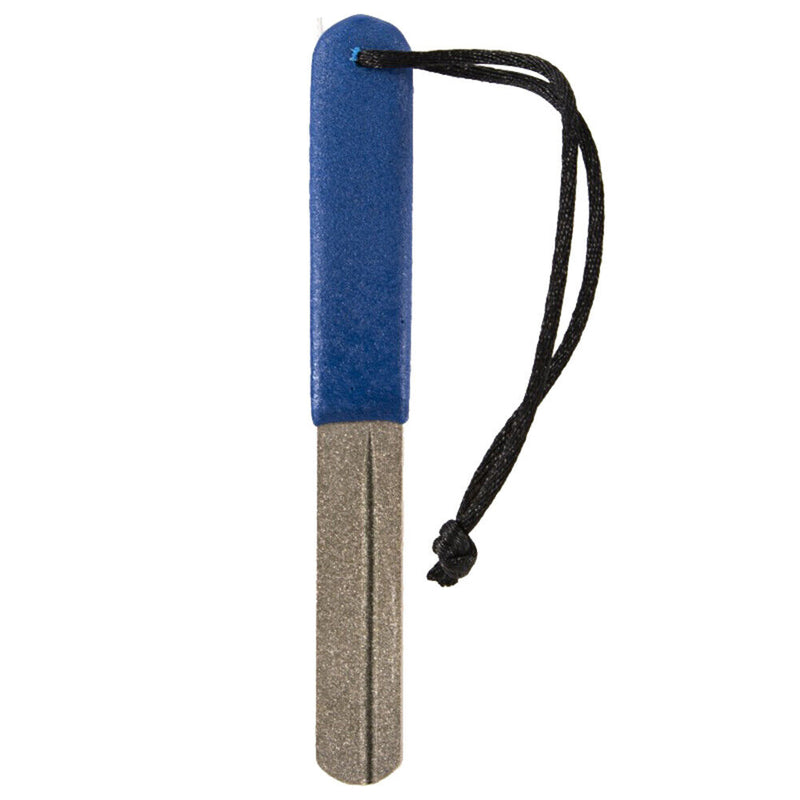 Double Groove Fishing Hook Sharpener Diamond Fishhook Grindstone Fish Tackl