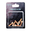 6x MTB Stem Bolts M5x18mm Titanium Plated Allen Hex Head Stem Screws with Was