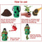 Hanging Strawberry Planter 2pcs Upside-Down Vegetable Glow Bag for House Garden