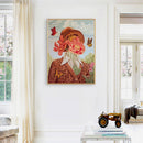 5D Diamond Painting Kit Flower Full Round Diamond Mosaic