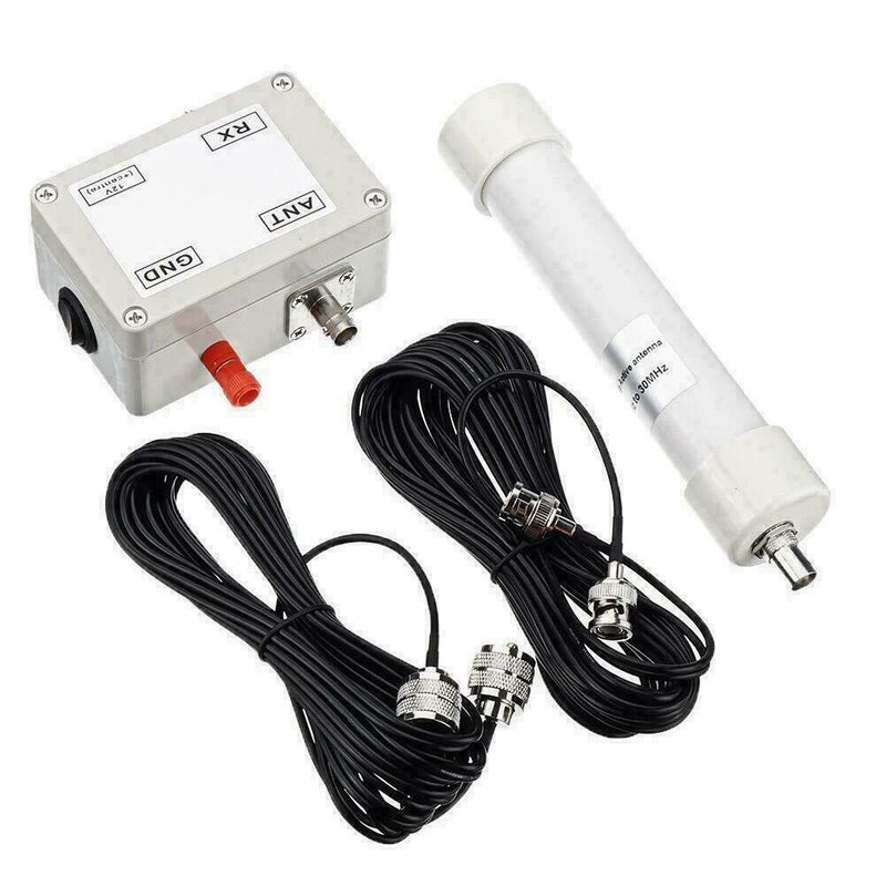 MiniWhip Active Antenna Assembled in Box HF LF VLF H8P0 sdr RX mini-whip M2X4