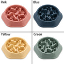 Gluttony Obesity Pet Slow Feeder Puppy Dishes Dog Food Bowls Water Drinking