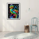 Full Round Drill Mosaic Art Picture of Rhinestone Pterosaur Diamond Painting