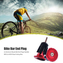 2x Aluminum Bicycle Bar End Plugs for Mountain Road Folding Bike (Red) Newly
