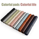 Home Office Modern Computer Desk Mat Keyboard Mouse Pad Laptop Cushion Leather