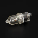 2x LED Night Fishing Rod Tip Light Sensor Bite Alarm Bell Clip Lamp Fishing Gear
