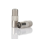 Useful Aerial Male Adapter Satellite Coax Connector F Female To TV Male F-Type