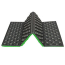 Outdoor Camping Mat Cushion Folding Portable Picnic Seat Pad (Green Black) Newly