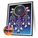 5D DIY Crystall Drill Diamond Painting Color Dream Catcher Drawing Picture