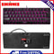 HXSJ V700 61 Keys RGB Backlight Keypad USB Wired Gaming Keyboard for PC Gamers