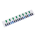 17-Key Kalimba Mbira DIY Part Set Shrapnel Tuning Hammer Musical Accessories Kit