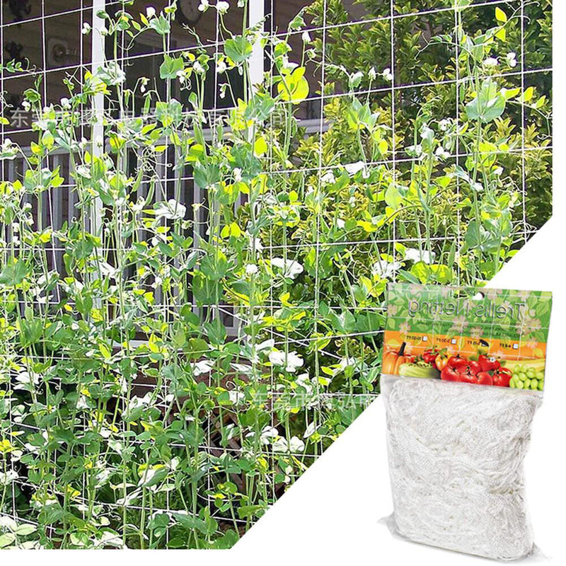 1.67x5m Garden Plants Climbing Net Polyester Cucumbers Vine Stand Trellis Net
