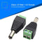 20pcs 10 Male+10 Female DC Power Connector Adapter 2.1x5.5mm Plug for CCTV