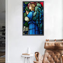 Praying Girl Full Round Drill Mosaic Diamond Painting DIY Rhinestone Crafts Gift