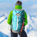 40L Nylon Sport Camping Backpack Hiking Climbing Travel Cycling Bag (Blue)