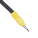 Speaker Male to Female Audio Cable Adapter Wire 3.5mm Jack to 3 RCA AV Cord