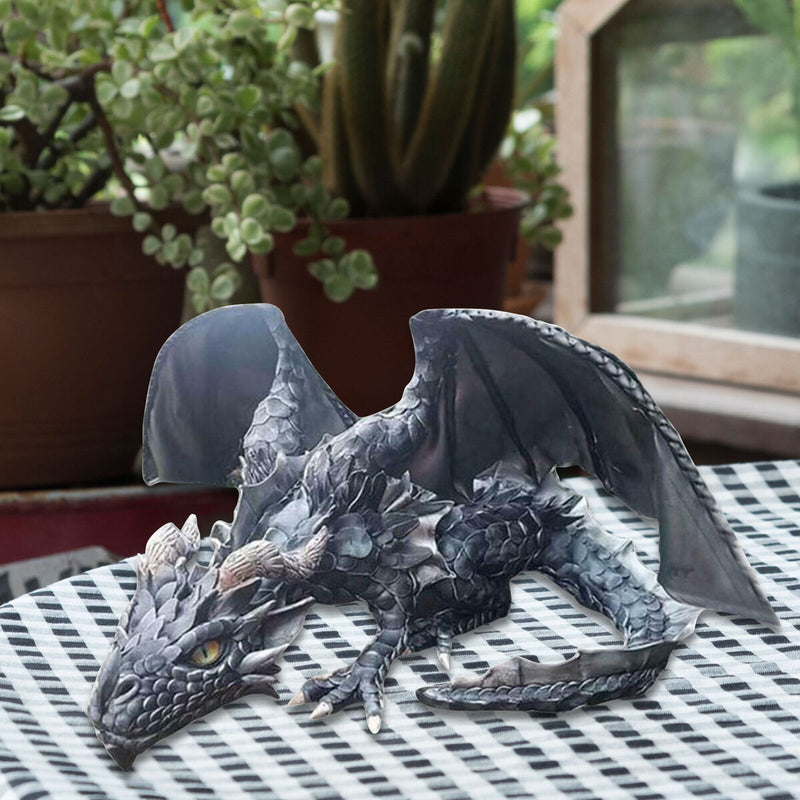 Dragon Statue Halloween Dragon Sculpture Decor Combat Dragon Gifts for Friends