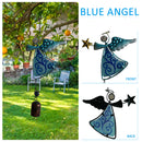 Wind Chimes Hanging Ornament Wind Bell Glass Decoration for Home Garden Porch
