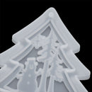 Ornament Fluid Arts Snowman Christmas Mold Silicone  Mould Jewelry Making