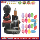 Little Monk Incense Censer Stove 20pcs Incense Cones 1pcs Burner Buddha Stove