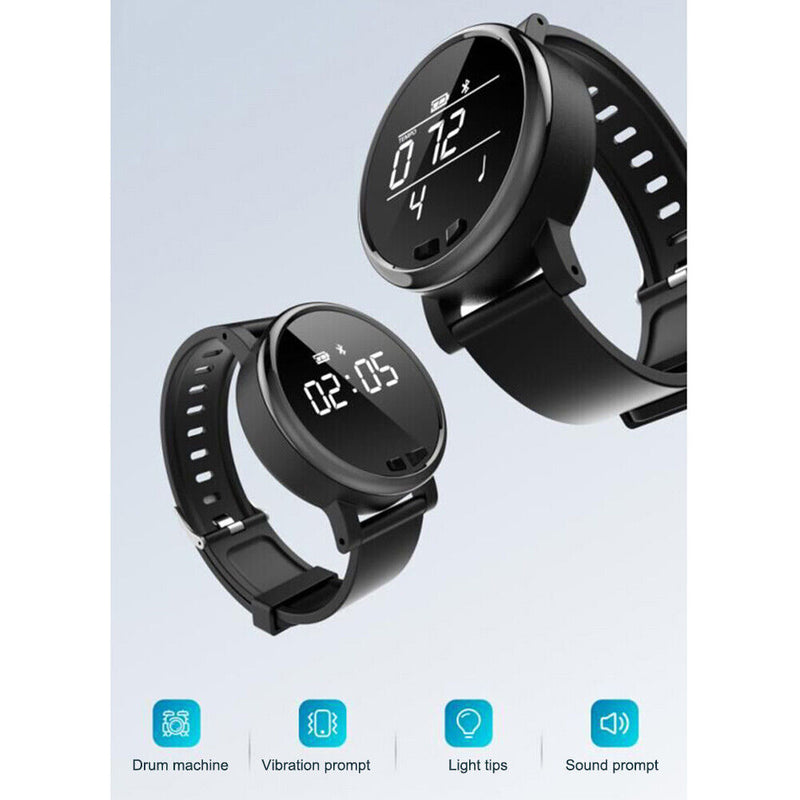 Portable Pocket Smart Body Vibration Watch Metronome Bluetooth-Compatible