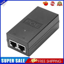 24V 0.5A 24W Desktop POE Power Injector Ethernet Adapter Surveillance CCTV