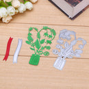 2pcs Flowerpot Metal Cutting Die DIY Scrapbook Embossing Stencil Paper Card-1891