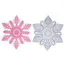 Transparent Silicone Snowflake Shape Seal Embossing Metal Paper Cut Card Molds