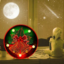 DIY LED Special Shaped Diamond Painting Christmas Bell Cross Stitch Night Lam
