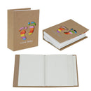 6 inch 100 Pages Interleaf Type Photo Album Picture Storage Frame(Footprint
