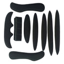 27pcs Cycling Helmet Inner Pads Kit Sealed Sponge for Motorcycle (Black) Newly