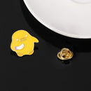 Fashion Metal Badge Yellow Duck Enamel Pins Clothes Lapel Pin Animal Brooch