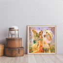 5D Rhinestone Pictures DIY Butterfly Fairy Full Round Drill Diamond Painting Kit