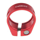 CANSUCC Bicycle Quick Release Seatpost Clamp MTB Seat Post Tube Clip 31.8/34.9mm