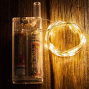LED Garland Flower String Fairy Light for Valentine Wedding Decor (Warm)
