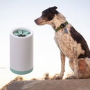 Pet Paw Cleaner Foot Wash Cleaning Cup Cats Dogs Paw Clean Brush (Green S)