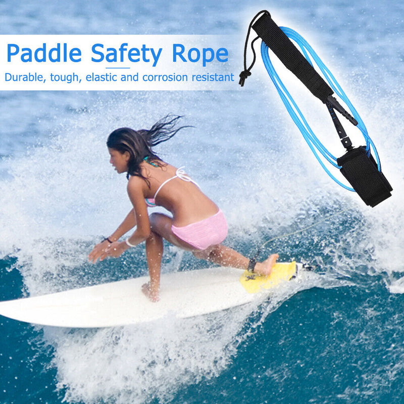 Straight Surfboard Leash Super Strong Webbing Paddle Board Leash Surf Leg R