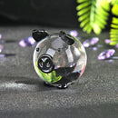 Zodiac Pig Crystal Diamond Birthday Gift Home Office Ornaments (Black) Newly