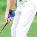 1pc Golf Gloves Anti-slip Left Hand Microfiber Glove for Men (Blue 22)