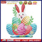 5D Diamond Painting Ornament DIY Easter Rhinestone Mosaic Craft Kit Home Deco