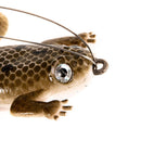 10pcs Frog Bionic Fishing Soft Lure Thunderfrog Black Fishing Bait (Brown)