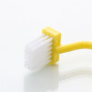 S Type Portable Toilet Brush Cleaning Scrubber Curved Handle Cleaning Brush